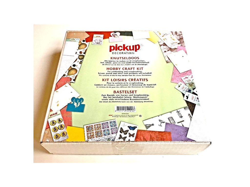Kreativní sada pro výrobu přáníček a scrapbooku – Pickup Hobby Craft Kit